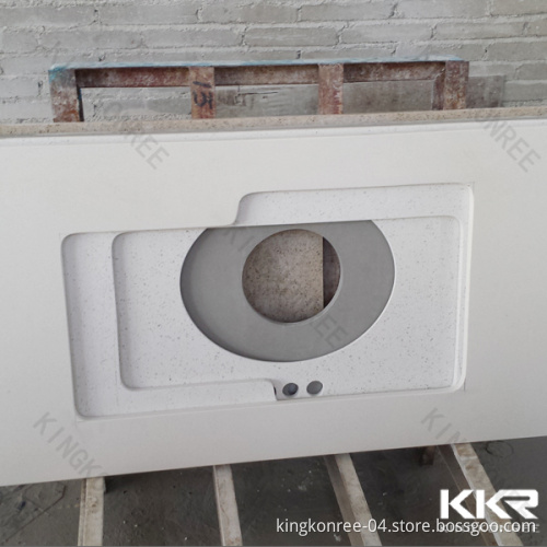 Custom Size Quartz Vanity Top Quartz Stone Kitchen Countertop